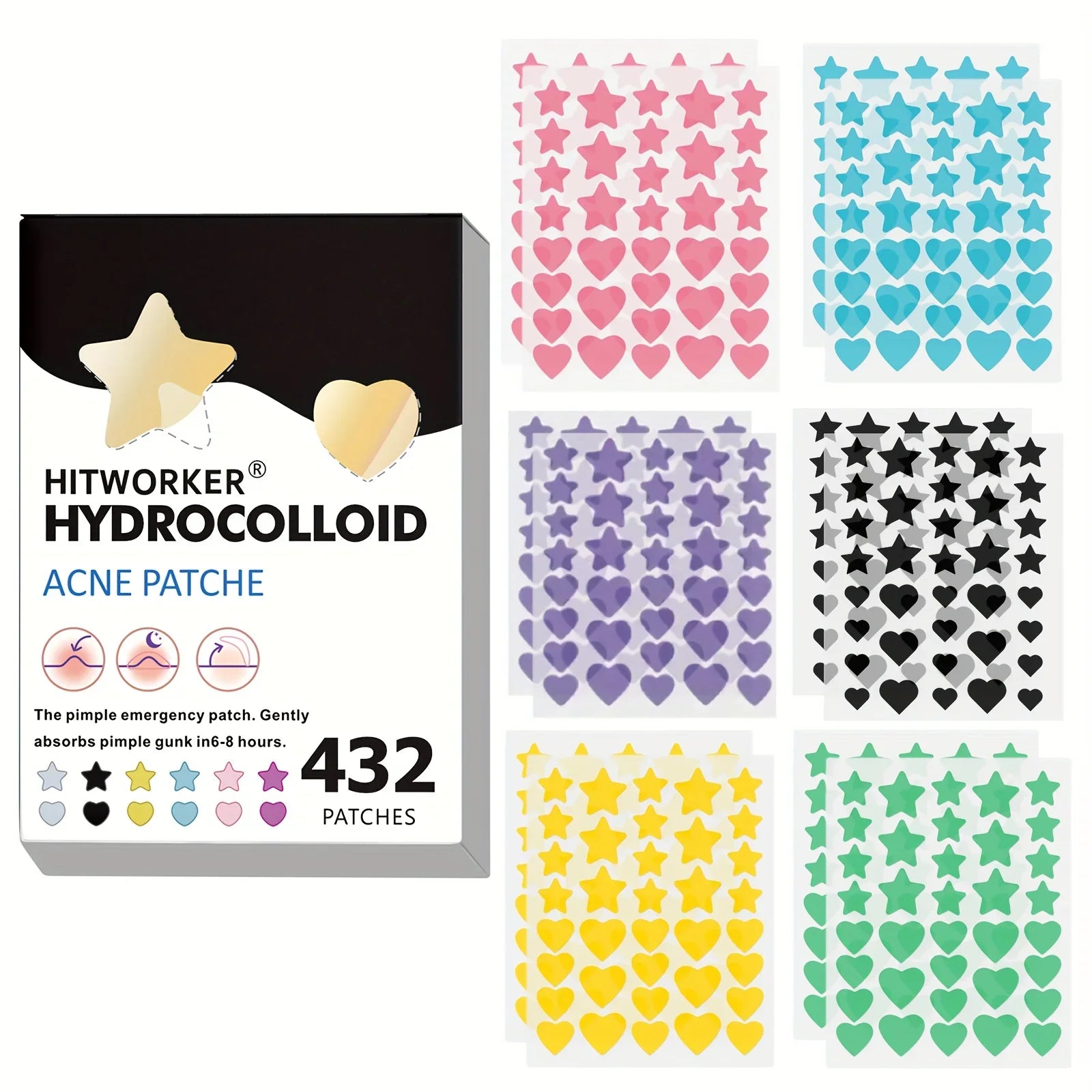 Starry Pimple Patches
