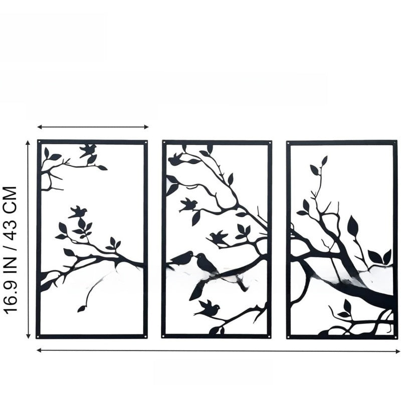 Abstract Human Shape Metal Wall Hanging Art