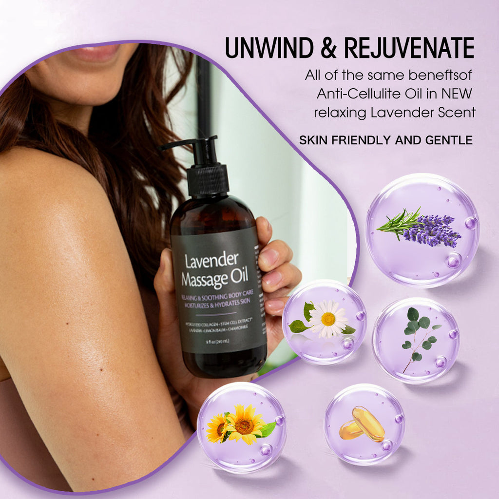 Lavender Citrus Coconut Massage Oil