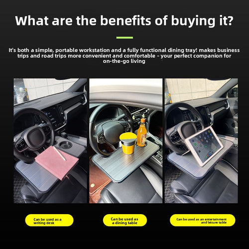 Car Steering Wheel Tray Holder